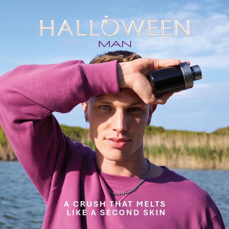 Halloween Man Eau de Toilette for Men, Long-Lasting Fresh Fragrance Infused with Warm Spicy Coffee and Amber, with Mandarin Orange, Violet Leaf, and Basil Notes. 6.8 Fl Oz - Image 2